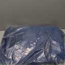 YIHOUSE Bathroom Rugs Mat Set 3 Piece Dark Blue, Memory Foam Bath Mats Sets, Non Slip Water Absorbent Washable Bath Rugs for Sink, Toilet and Floor