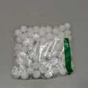 CHENGU 80 Pack 25 mm Mini White Table Tennis Balls Bulk Fun Small Table Tennis Ball for Arts and Craft Party Games Supplies Favors Accessories