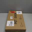 Dog Gate - 18"-45" Adjustable Extra Wide Metal Baby Gate to Step Over, 10" Tall Small Pet Gate with 3 Extension Kits, Pressure Mounted for Doorways & Stairs (White)