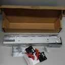 Soft Close Bottom Mount Drawer Slides 12 Inch Rails with Rear mounting Bracket Locking Devices Screws for Face Frame Or Frameless Application12 inch,6 Pair