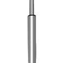 14" to 22" Long Adjustable Gas Lift Cylinder Tube for Office Chair Stool Replacement Parts,Heavy Duty Hydraulic Pneumatic Cylinder Shock Piston (8"Stroke)