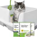 Purina Tidy Cats Non Clumping Litter System, Breeze XL All-in-One Odor Control & Easy Clean Multi Cat Box - 18 lb. Box