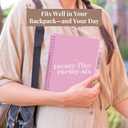 2 x Rileys Academic Planner 2025-2026, Daily, Weekly & Monthly Planner, July 2025 - June 2026, Student Notes Pages, Twin-Wire Binding, Weekly Agenda for School & Work (8 x 6-Inches, Pink, Diagonal)