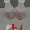 Plastic Spray Bottle (2 Pack, 24 Oz, All-Purpose) Heavy Duty Spraying Bottles Leak Proof Mist Empty Water Bottle for Cleaning Solution Planting Pet with Adjustable Nozzle and Measurements