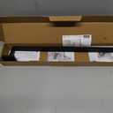 JQK Black Towel Bar, Rounded Edges 20.41 Inch Towel Rack, 304 Stainless Steel Bathroom Wall Mount, Useable Length 18 Inch, TB250L18-PB