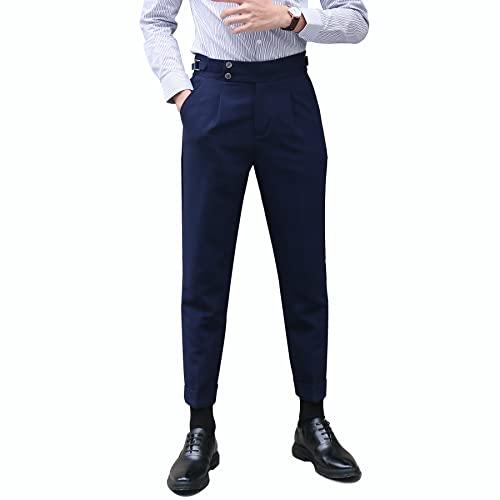 CHOKMAR Naples Style Men's Pants Blue, Large