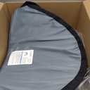 Patient Aid Padded U-Sling with Head Support - Soft Polyester Fabric - Comfy and Safe Lifting for the Elderly, Bariatric, and Non-Weight-Bearing - Large, 450lb. Maximum Carrying Capacity