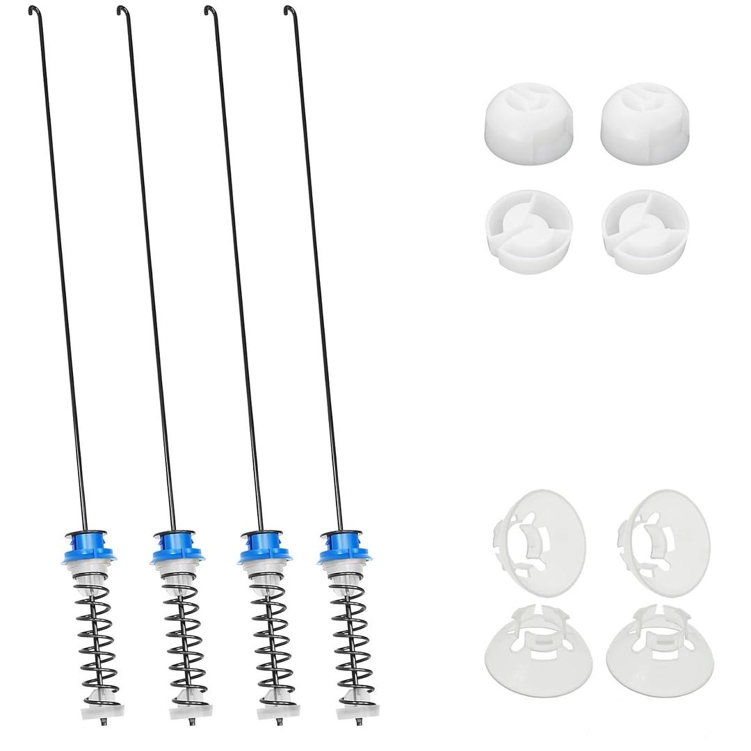 Upgraded WTW6600SW2 WTW6700TW1 WTW6400SW3 MVWB800VQ0 Washer Suspension Rods, Fit for Maytag Whirlpool Kenmore Washer MTW6300TQ1 WTW6200VW0 MVWB700VQ0 MTW6700TQ1 WTW6600SB3 WTW6200VW0 WTW6300SB1