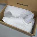 Amazon Essentials Women's Low Top Classic Sneakers (9, White)