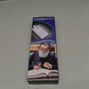 Magnifying Glass with Light - Lighted Magnifier with 20 LED, Large Handheld Magnifying Glasses Illuminated Rectangle Magnifier for Seniors Reading Low Vision Close Work Inspection (Black)