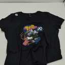 Womens Looney Tunes Tasmanian Devil Retro Vintage Soccer Sketches V-Neck T-Shirt 2XL