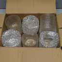 Kate Aspen Beaded Drinking Glasses Set of 6, 10 oz Retro Vintage Glassware - Boho Cocktail Water Juice Glasses, Hostess or Housewarming Gift (Clear)