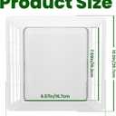 S97014094 Bathroom Fan Cover Grille and Lens, Replacement for Broan Nutone Exhaust Fan Models 678, 679, 679FL,679FLT,680,680FL,680FLT,M680,HD50L and HD80L