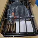 Roof Rack Carrier Carrier Basket 65"*39"*6"+Waterproof Bag 20 Cubic Feet(51"*40"*17"),and Cargo Net with Attachment Hooks,Ratchet Straps.200 Lbs Capacity,Universal Rooftop Large Size Roof Rack Update