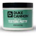 Duke Cannon Supply Co. Supply Co. Dry Hold Texture Putty - Medium Hold Hair Putty - Ideal for short to medium styles and all textures - No Shine - Beeswax & Vitamin E - Water Based (4.6 oz)