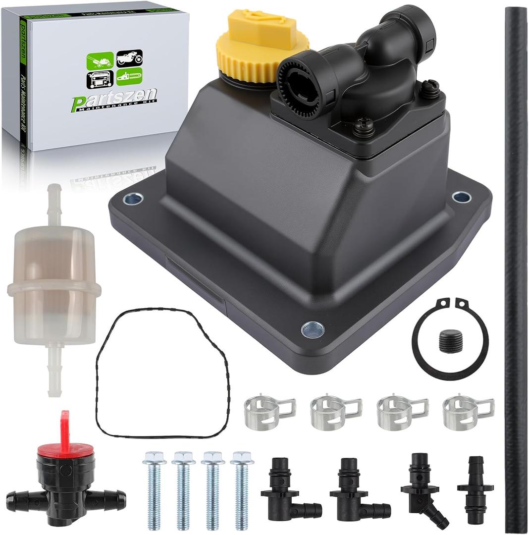 Fuel Pump for Kohler CH18 CH19 CH20 CH22 CH23 CH25 CH640 CH730 Replaces 24 559 02-S 24-559-03-S 24 559 05-S 24-559-08-S 24-559-10-S with Fuel Filter with Generator Fuel Tank Shut off Valve