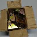 PINGEUI 8 PCS Foldable Support Bracket, 0-90 Degree Lock Extension Support with Screws, Heavy Duty Self-Lock Hinge for Wall Shelf, Table, Folding Workbench, 500 Lbs Loading Capacity, Gold