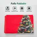 Christmas Tree Storage Bag 9 Ft Tall Tree Container,Waterproof, Equipped With Durable Handles & Zipper,Heavy Duty Oxford,Xmas Tree Storage Bag With Wide Opening Fits For Big Xmas Tree (Red)