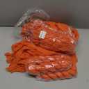 6 Pack Fall Table Runner Orange Cheesecloth 10FT Boho Gauze Fabric Table Runner 35 x 120 Inch Rustic for Thanksgiving Wedding Decor Holiday Party Boho Decoration(Orange)