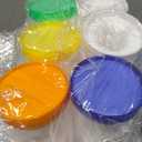 6Pack Fruit Juice and Liquor Pour Bottles, Colorful Juice Pouring Bottle Containers, Plastic Juice Pour Bottles for Liquor Juice, Plastic Juice Dispensers for Home Party Bar Kitchen Supplies