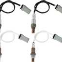 2014-2018 4Pcs O2 Oxygen Sensors Upstream Downstream Fit for GMC Sierra 1500 Yukon Yukon XL, Cadillac Escalade, Chevrolet Silverado 1500 Suburban Tahoe, 4.3L 5.3L 6.2L V6 V8 Replace 234-4940 234-4974