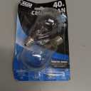 Feit Electric Bp40a15n/Cl/Cf 40 Watt Clear Ceiling Fan Light Bulb 2 Count