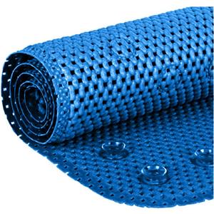 Bathtub Mat Non Slip, Bath Mat for Tub Non Slip, Tub Mat Extra Large 36 x 17 in, Bathtub Mat with Suction Cups & Drain Holes, Soft Foam, Machine Washable, Blue
