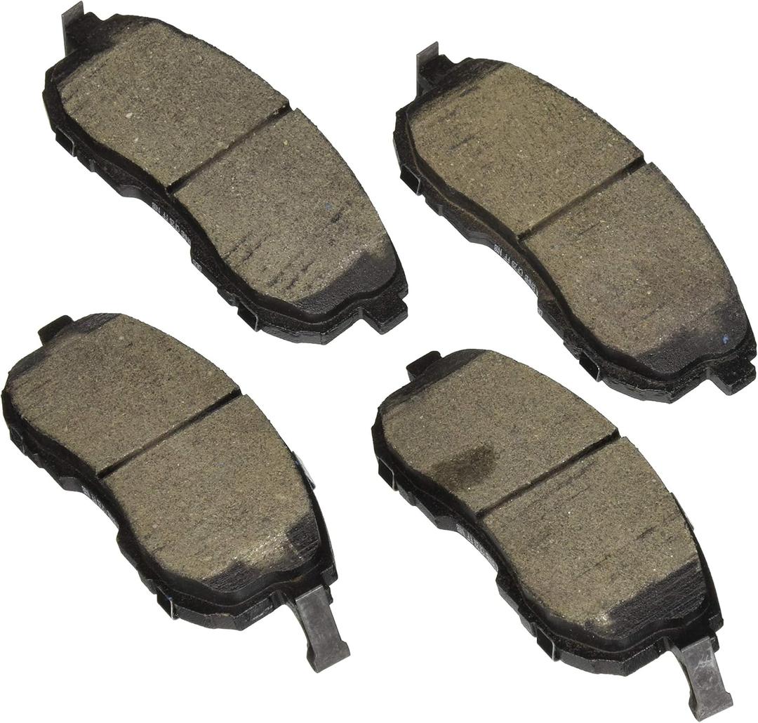 BOSCH BE815AH Blue Ceramic Disc Brake Pad Set with Hardware - Compatible with Select Infiniti I35; Nissan Altima, Juke, Maxima, Sentra, Versa; Suzuki SX4 Crossover; FRONT