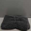 OLANLY Bathroom Rugs 36x24, Extra Soft Absorbent Chenille Bath Rugs, Rubber Backing Quick Dry, Machine Washable Bath Mats for Bathroom Floor, Tub and Shower, Home Decor Accessories, Dark Grey