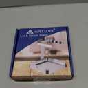 SOLEADER Pot Lid Holder While Cooking, 2 in 1 Stainless Steel Upright Spoon Rest with Drip Tray, Space Saving Kitchen Utensil Organizer for Stove Top Countertop, Lid Rack for Pots and Pans