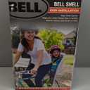 BELL Shell Rear Child Carrier in Gray, Gray Shell Rear Carrier