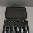 14-Piece Torx Bit Socket Set T6-T60, S2 and Cr-V Steel Star Bit Socket Set 1/4 3/8 1/2 Drive, T Torx Enhanced Storage Case for Motorcycle Bicycle Machinery Repair