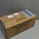 Estmoon 5 Pack Matte Black Door Handles Interior Door Knobs, Home Improvement Keyless Privacy Door Lock, Heavy Duty Zinc Alloy 2.07 lb Door Leverset for Bedrooms Bathrooms