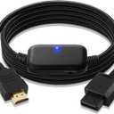 Herfair Wii to HDMI Cable, Wii HDMI Adapter, Wii2HDMI Converter Support 4:3/16:9 Aspect & All Display Modes with 1080P/720P Switch for Nintendo Wii/WiiU, Plug & Play -6.6FT