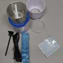 Electric Pill Crusher Grinder - Fine Powder Electronic Pulverizer for Small & Large Medication & Vitamin Tablets - Comes with Pill Organizer, Brush, Spoon, Cloth & Stainless Steel Blades by Pill Mill