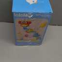 lalalark Bath Toys for Kids, 7-in-1 Shower Bathtub Toy with Crab, Whale, Rotating Fish & Slide Track, Interactive Water Play Set with Pour & Spray Fun for Toddlers, Boys & Girls Birthday Gifts 3-5