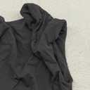 SUUKSESS Women Backless Sexy Going Out Tops Double Lined Open Back Y2k Basic Tee Shirts (Large, Jet Black)