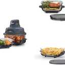 Ninja Air Fryer, 2.5 QT Crispi System + 4 Containers with Storage Lids, Air Fryer, Microwave, Freezer & Dishwasher Safe, Non Toxic Portable Cooking System, Compatible with Ninja FN100 Crispi Series