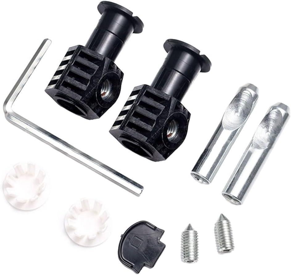 Wall Hung Toilet Fixing Bolts Repair Screws Accessories Toilet Bowl Accessory Connector Tool Fittings Fixing Kits For Bathroom(Black)
