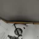 16'' Black Drum Chandelier, 3-Light Modern Chandelier with White Fabric Shade, Adjustable Height Pendant Lighting, Ceiling Light Fixture for Dining Room, Kitchen Island, Living Room, Bedroom