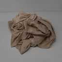 MIYE Pleated Waffle Weave Bed Skirt, Tailored Dust Ruffle 12 Inch Drop Easy Fit, Machine Washable (Cream,Cal King - 12" Drop)