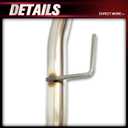 Flex Exhaust Pipe Catalytic Converter Compatible with Toyota Camry 2.2L 1997-2001 55537 (EPA Compliant)