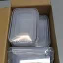 40 PCS Food Storage Containers with Lids Airtight (20 Containers & 20 Lids) - Plastic Food Containers for Kitchen Storage Reusable BPA-Free Leakproof Meal Prep Container with Labels & Pen