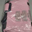 Cat Carrying Case - Pet Carrier Airline Approved, Protable and Breathable Pet Travel Carrier Removable Fleece Pad, Collapsible Cat Carrier Dog Carrier for Medium Cats Small Cats Dogs (Medium, Pink) (17.0"L x 11.0"W x 11.0"H)