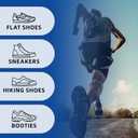 Men'S Sports Socks Size 8-11, Ankle Support, Ankle Protection, Seamless Cushioning Design, Moisture Wicking (XS)