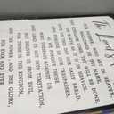 Floating Framed the Lords Prayer Canvas Wall Decor 16x24 Inch