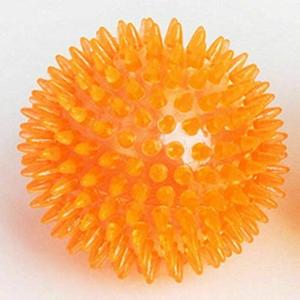 Gnawsome 4.5 Spiky Squeak & Light Ball Dog Toy - Extra Large, Cleans teeth and Promotes Dental and Gum Health for Your Pet