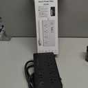 Matter Smart Power Strip,Works with Apple HomeKit, Siri, Alexa, Google Assistant, with 4 Individually Controlled AC Outlets & 2 USB 2 Type-C Ports, Multi-Plug Extender for Home Office-Black