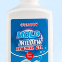 Mould Remover Gel, 1 Pack Household Mould Stain Cleaner, Grout Cleaner For Bathroom, Kitchen, Windows, Shower, Washing Machine Seal, Refrigerator Strips, Sink, Caulk Mould Control - 5 Fl Oz
