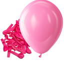 Bezente Pink Balloons Latex Party Balloons - 50 Pack 5 inch Matte Pink Helium Balloons for Birthday Wedding Anniversary Baby Shower Gender Reveal Party Decorations